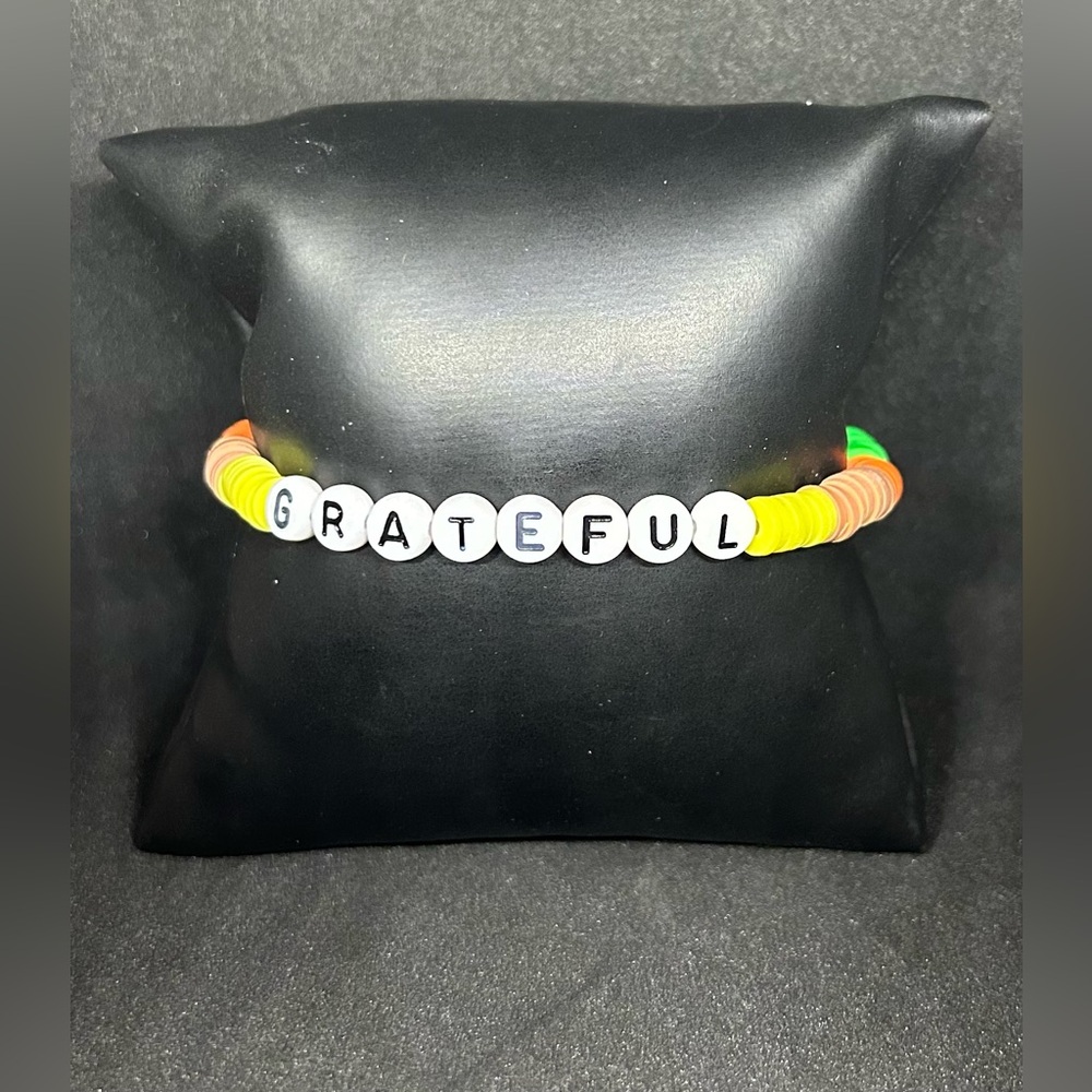Grateful (Thanksgiving) Heishi Bracelet